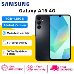 Samsung Galaxy A16 4G Global version Smartphone MediaTek Helio G99, 6.7" Super AMOLED 90Hz Display, 5000mAh Battery, 50MP Camera