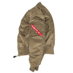 2025 vintage double side winter jacket men coat bubble parka puffer warm bomber quilted pilot MA-1 us air force military army