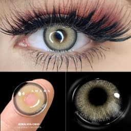 AMARA Colored Lenses Eyes 1Pair Yearly Colored Contact Lens For Eyes Beauty Contact Lenses Eye Cosmetic Color Lens Eye Makeup