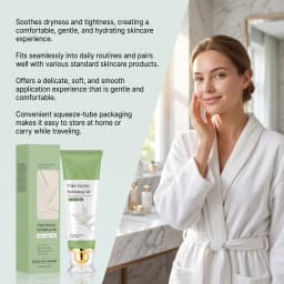 Triple Enzyme Green Tea Peeling Gel Face Scrub Moisturizing Whitening Remove Blackhead Acne Detoxifies & Cleanses All Skin