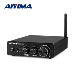 AIYIMA A07 PRO Bluetooth Amplifier TPA3255 QCC304X Stereo 2.0 Channel 300Wx2 Power Digital Amplifier RCA APT-X Home Sound AMP