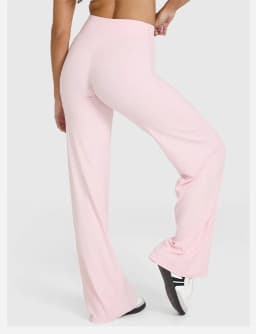 Womens Straight Leg Pants – High Waisted Wide Leg Yoga Pants Breathable Loose Baggy Sweatpants for Gym Running Casual Wear