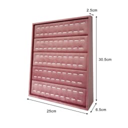 High End Pink Velvet Jewelry Display Props Ring Earrings Holder Necklace Bracelet Tray Organizer Jewelry Store Window Display