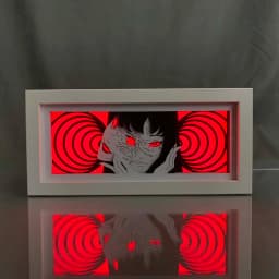 Anime Light Box Junji Ito Tomie for Kids Bedroom Decoration Color Changing Manga LED Night Light Lamp Paper Cut Lightbox