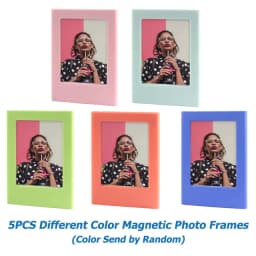 5-20PCS Assorted Color Free Combination Magnetic Photo Frame For Fujifilm Instax Mini Film Intax Mini 12 11Film Mini 8 7s 70 90