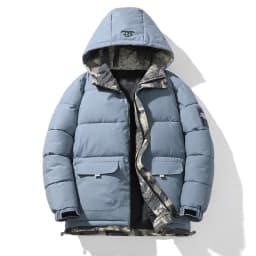 New Hooded Winter Jacket Warm Man Jackets Coats Outwear Snow Windbreaker Male Parka Overcoats Hooded Men Solid Color Parkas