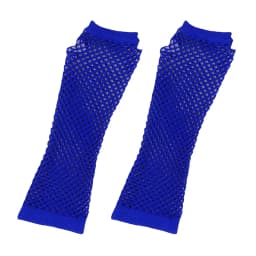 New 1Pair Womens Long Fishnet Net Gloves Fingerless Mesh Gloves Punk Rock Fancy Night Club Party Arm Warmer Gloves Sexy Gloves