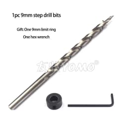Pocket Plugs Plastic Caps Screw Clamp Drill Bit Sleeve For YOMO Pocket Hole Jig System