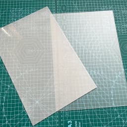 1pc Semi transparent frosted Kydex Thermoplastic Board for Knife Sheath Gun Case Making Material - Kydex Plate Holster Material