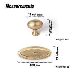 Goo-Ki Low Profile Antique Brass Cabinet Pulls Double Hole Centers(11.4''/12.6'') Zinc Alloy Handle for Drawer Cupboard Wardrobe