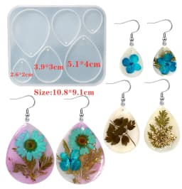 Keychain Pendant Twelve Constellation Silicone Mold For Epoxy Resin Casting Creative Earrings Jewelry Pendants Making Molds