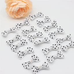 50/100pcs Size 2cmx3.5cm mini polka dot bow waist bow tie clothing diy accessories jewelry small bow tie headwear accessories