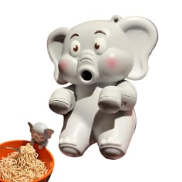 Portable Beverage Cooling Fan for Cup & Bowl Cute Elephant Mini Desk Fan for Quick Coffee Soup Cooling Office Home Gadget