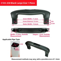 Travel Suitcase Handle Replacement Retractable Pressing Handbag Parts Luggage Handle Amlenker/Ou Milan Qi C101 Spring