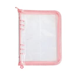 A5 Laser Star Zipper Binder Collect Book Refill Organizer DIY Journal Dairy Transparent Kpop Idol Photo Album Kawaii Stationery
