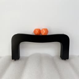 22X10 Cm Black Candy Wooden Bag Purse Frame Wood Clip Bags Handle DIY Handmade Sewing Brackets Handles for Making Handbag