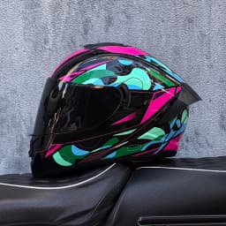 LVS-701 Safety Motorcycle Helmets Full Face Dual Lens Racing Helmet Strong Resistance Off Road Helmet DOT Approved