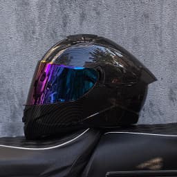 LVS-701 Safety Motorcycle Helmets Full Face Dual Lens Racing Helmet Strong Resistance Off Road Helmet DOT Approved