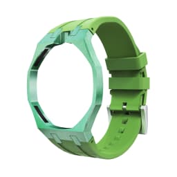 Modification Kit Aluminum Metal Case+Silicone Strap for Swatch X AP Royal Pop Pocket Watch Changer To Wristwatch Accessories