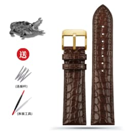 Alligator Watch Strap 12mm 14mm 15mm 16mm 17mm 18mm 19mm 20mm 21mm 22mm Black Brown Blue Crocodile Skin Watchband for Any Brands
