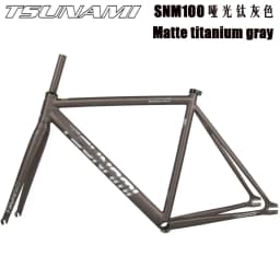 TSUNAMI SNM100 Bicycle Frame Fixed Gear Carrier Kit 49cm 52cm 55cm 58cm Aluminum Racetrack Frame Multi-Color Options