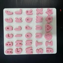 DIY Silicone Letter Charms Custom Dog Name Decor Anti-Fall Waterproof Fit for Thick Thin PVC Pet Collars