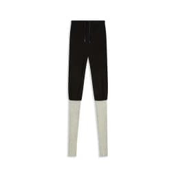 Knee-High Color Block Design OpenYY Autumn Winter Sheep Leg Pants High Waist Loose Fit Ladies Casual Trousers Korean Style