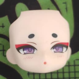 GSC Clay Man Face doll face hair doll accessories