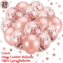 Iridescent Number 16 Paper Star Dot Garland Hanging Bunting for Sweet Rose Gold 16th Happy 16st Birthday Anniversary Party Decor