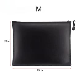 Fireproof Waterproof Document Envelope File Folder Cash Pouch Portable Fireproof Money Bag Safe Bag for Home Office S/M/L