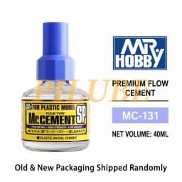 MR.HOBBY MC127 MC129 MC131 MC132 Liquid Plastic Cement Fast Dry Low Viscosity for Model Kit Assembly 40ML Precision Part Bonding