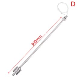 30Styles 45-400mm Stainless Steel Float Switch Tank Liquid Water Level Sensor Double Ball Switch Tank Pool Flow Sensors Float