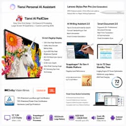 Lenovo Original Xiaoxin Pad Pro 13'' 144Hz 3.5K Screen TB376FC Snapdragon 8s 128GB 256GB Rom 10200mAh Battery Tablet PC