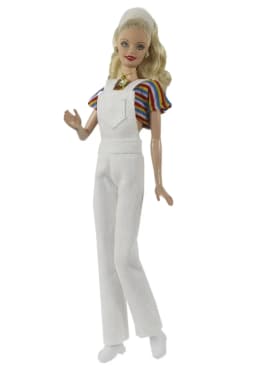 Suspender Jeans Doll Clothes 1:6 Scale Outfit for 11.5 Inch 30cm Doll Many Style for Choice Gifts for Girls Doll Accessories