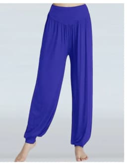1pcs/lot Women Lady Harem Pants Modal Solid Long Pants Belly Dance Pants Boho Wide Trousers