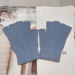 Comfortable Soft And Warm Woolen Gloves For Autumn And Winter Outdoor Cold Proof And Warm Woolen Knitted Half Finger Gloves