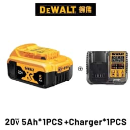 100% Original DeWALT 20V 6000mAh Power Tool Battery DCB206 DCB205 DCB200 DCF887 DCG405 DCD791 DCF922 DCF850 DCD805 Tool Battery