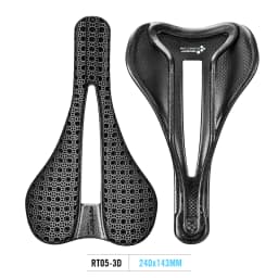 2026 RYET Carbon 3D Printed Bike Saddle 143MM 7*9 Bike Seating EVA 3D Triathlon Road MTB Mountain Gravel Cycling Cushion Parts