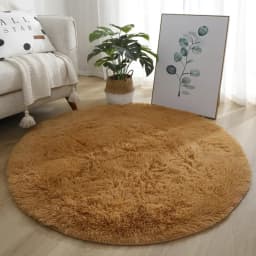Bubble Kiss Thick Round Rug Carpets For Living Room Soft Home Decoration Bedroom Room Plush Salon Thicker Pile Rug 40cm