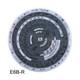 E6B-R E6B-R2 Circular Flight Computer Aviation Plotter Slide Rule For Aviation Flight Training Pilot Training