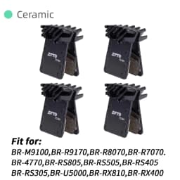 ZTTO MTB Bicycle Cooling Disc Brake Pad Heat Dissipation Ice Tech Resin Bike Hydraulic Oil Caliper Pads SLX Deore XT XTR M8000