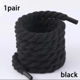 Handmade Braided Shoelaces - Durable and Thick Canvas Shoe Accessories for Lightweight Footwear