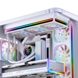 JONSBO ZA-120/240/360 Computer Case Fan 12CM 5V ARGB 120mm Monolithic Structure Water-Cooled Fan PWM Forward/Reverse Fan Kits