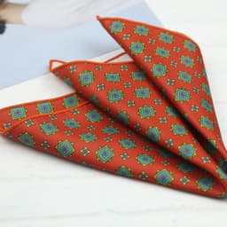 2026 Oversized Silky Pocket Square For Men 27CM Luxury Floral Dots Pocket Square Wedding Hanky Paisley Chest Towel Suits Scarf