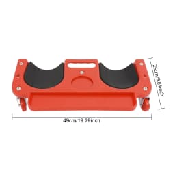 Rolling Knee Pad, Car Repair Knee Pads, Movable Knee Dolly Sponge Cushioned with Tool Tray 100kg/220.46lbs