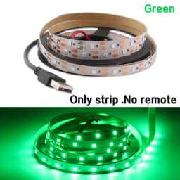 5V RGB LED Strip Light USB 5 V PC TV Backlight 2835 0.5m 1m 2m 3m 4m 5m 5 V Volt USB Led Strip RGB Lights Lamp Tape Diode Ribbon