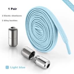 Elastic Laces Sneakers Alloy Lock No Tie Shoe Laces Flat Shoelaces for SneakersTies Kids Adult Quick Lace for Shoes Rubber Bands