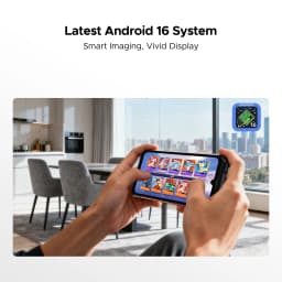 DOOGEE S200E AI Rugged Phone 1.32" AMOLED Rear Display Dimensity 7050 Android 16 10100mAh Battery 48GB RAM (8+40) 256GB ROM NFC Google Pay Supports VIP Edition with Bone Conduction Running Headphones