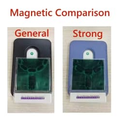 New Techwoven Magnetic Card Holder Leather Wallet Case For Magsafe iPhone 17 16 Pro Max Samsung S25 S26 Ultra Macsafe Card Slots