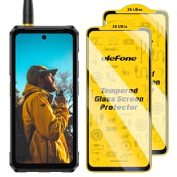 2PCS/Set Ulefone Armor 34 pro 27 26 25 24 23 22 Mini 20 HD Anti Fingerprint Tempered Glass Screen Protector Anti-Scratch Glass